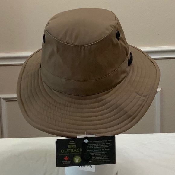 Tilley LWC55 LIGHTWEIGHT WAX COTTON hat - Tan - Picture 4 of 16